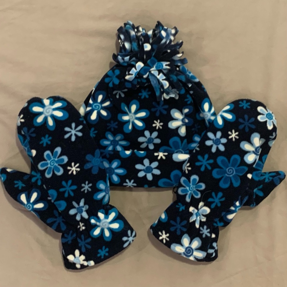 Winter Hat & Mitten Set - Adult